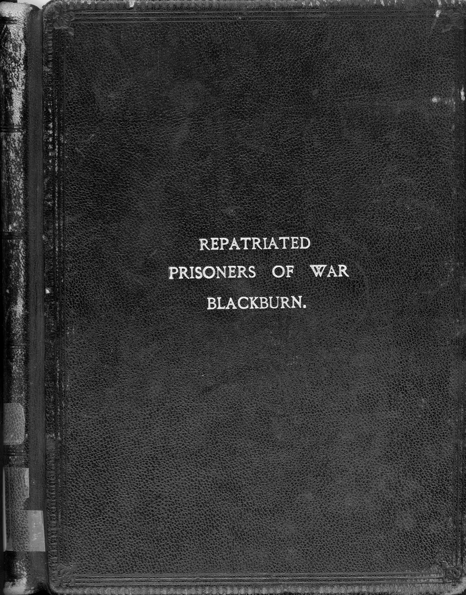 Blackburn POW book