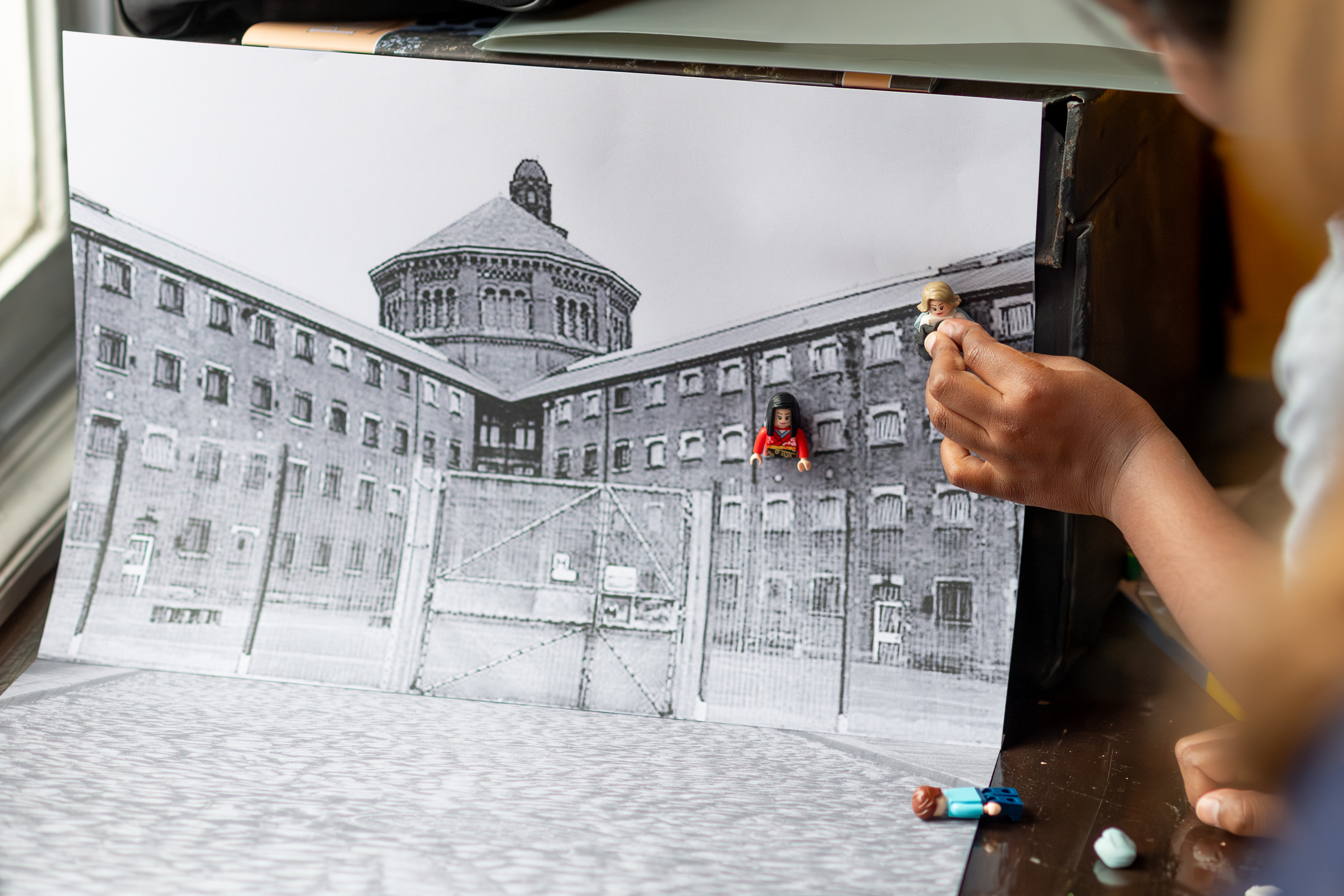 Stop motion animation (photo by Livia Lazar)